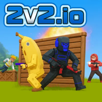 2v2.io is a multiplayer battle royale game that combines fast-paced action with real-time building mechanics. Developed by LEGiON Games, known for titles like Kour.io and Poxel.io, 2v2.io offers players an exhilarating and strategic experience.