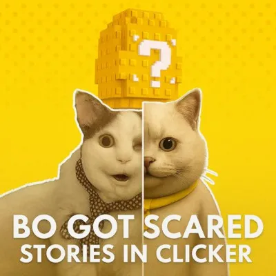 Bo Got Scared: Stories In Clicker is an engaging clicker game set in the charming universe of Bo Cat. In this game, players embark on a journey filled with familiar characters like Bo Cat, his brother Okak, Smart Cat, Banana Cat, and Kubokot, alongside new friends.