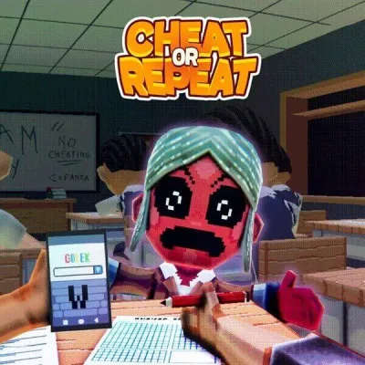 Cheat or Repeat is a tense classroom survival game where you play a student forced to cheat on a tough test while avoiding watchful teachers and rising suspicion.