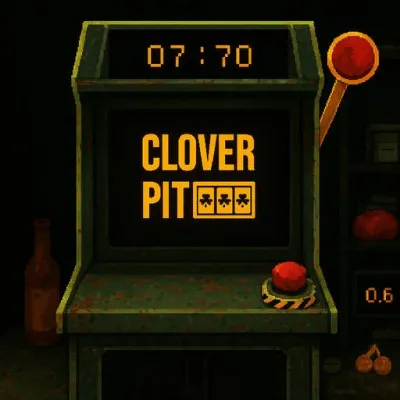 CloverPit has quickly gained popularity in the gaming community, captivating players with its innovative approach to rogue-lite gameplay. Set in a grim and foreboding environment, players find themselves trapped in a cell, equipped only with a spinning machine and an ATM.