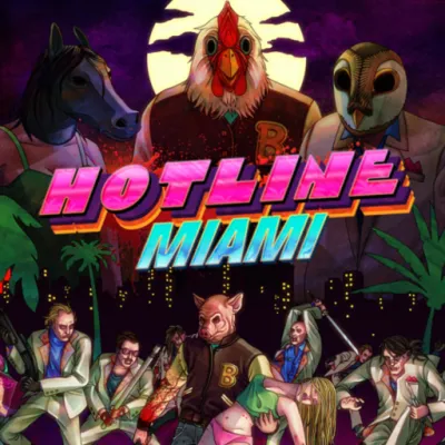 Hotline Miami is a top-down action game that combines lightning-fast combat, brutal difficulty, and retro-inspired visuals. Set in an alternate 1989 Miami, the game throws you into the role of a mysterious masked figure tasked with carrying out brutal assassinations against waves of enemies.