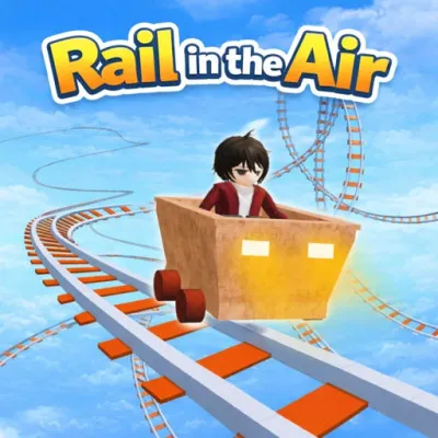 Play Rail in the Air, a thrilling sky rail simulation game where you drive a cart across dangerous floating tracks, control speed, survive curves, and avoid falling.