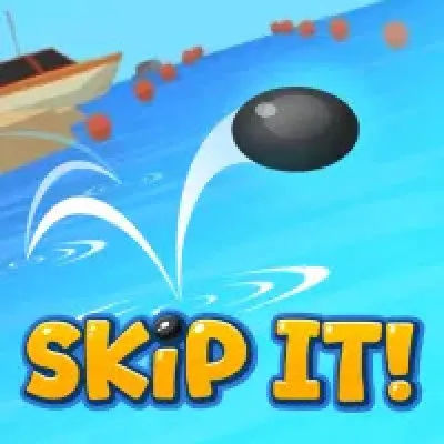 At first glance, Skip It! looks like a very simple arcade game. You throw a stone across the water and try to make it travel as far as possible.