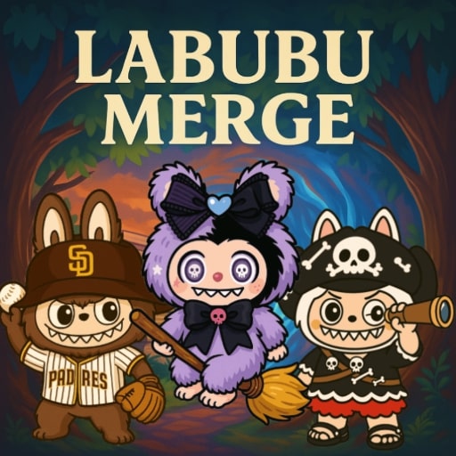 how to play Labubu Merge Clicker